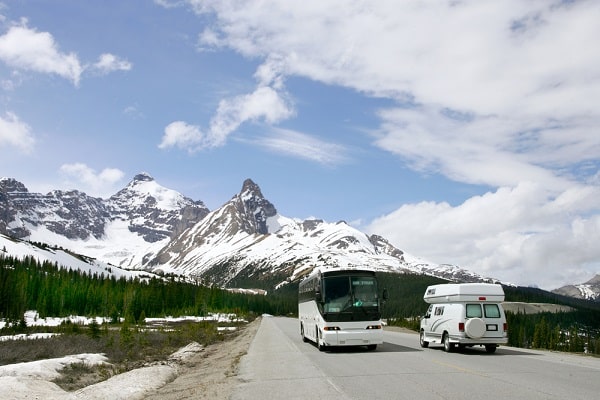 Renting a charter bus