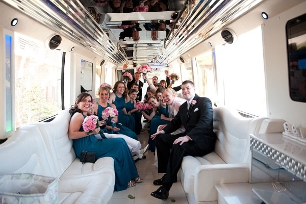 wedding bus rental near me