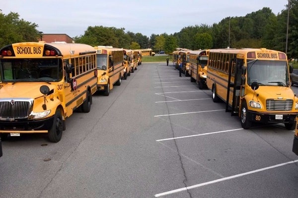 Save 20% on your school bus rental